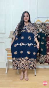 DASTER SUPER JUMBO LD 140 BUSUI TERBARU MOTIF LOVE KEKINIAN DRESS WANITA BIGSIZE PIYAMA TIDUR VIRAL