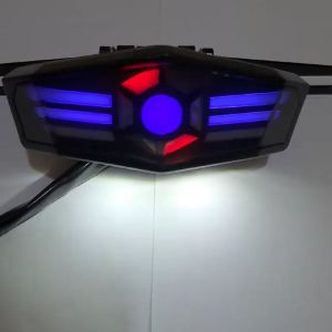 Lampu Stop Belakang + Breket Plat Nomor Universal Semua Motor