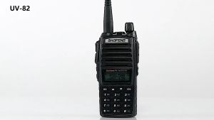 Baofeng UV82 Long Range Walkie Talkie UHF VHF Dual Band 128CH Two Way Radio for Outdoor Activities High Power Flashlight