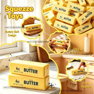 Beast Kingdom | Squishy Super Big Butter Stick Slow Rising Fidget Toy Giant Butters Sticks Moist Squeeze Toy for Adults Kids Autism Girls Gifts