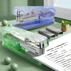 deli | Compact Desk Stapler Set 12mm