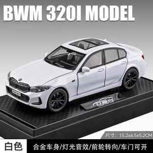 BMW 3 Series Alloy Car Model Toy Realistic Childrens Gift Birthday Present Collectible Static Model for Boys And Girls