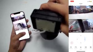 SC02 V380 Pro CCTV Camera Dual Lens Outdoor Waterproof w/ Two way Audio Motion Tracking Night Vision