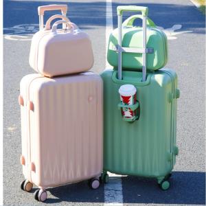 New 14"20"22"24"26" Inch Womens 2 Pieces Large Makeup Travel Suitcase Sets With Silent Wheels Trolley Rolling Luggage Cosmetic Bag Check-in Case Baggage Free Shipping