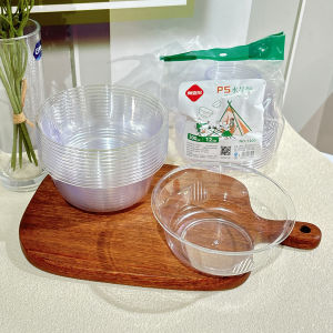 Bát Đựng Súp Bằng Nhựa Cứng Dùng Một Lần Trong Suốt Hình Pha Lê Dùng Trong Gia Đình Dùng Để Đựng Thức Ăn Nhanh Và Thức Ăn Trưa