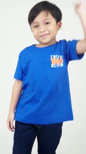 Forest Kids Boys Premium Cotton Interlock Round Neck Graphic T-Shirt | Baju T-Shirt Budak Lelaki - FK20218