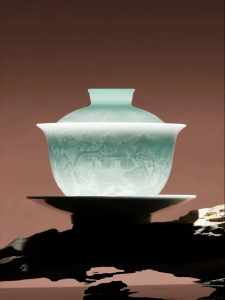 JINGDEZHEN | Official Ceramic Gaiwan Tea Set Gift Box