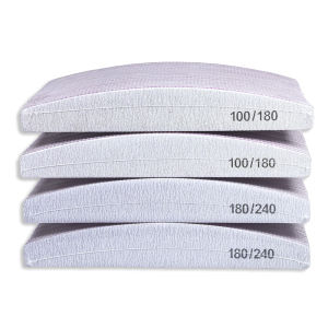 50pcs Nail Files 100/180 Grit Nail Files Double Side Sandpaper Nail Sanding Grinding Gel Nail Polish Nail Supplies Manicure Tool