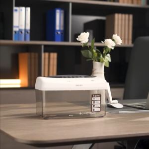 Máy Hủy Tài Liệu Mini Deli Chính Hãng Mô Hình 9935 - Thiết Kế Nhỏ Gọn và Dễ Sử Dụng Lý Tưởng Cho Văn Phòng Doanh Nghiệp và Sử Dụng Gia Đình Hiệu Suất Mạnh Mẽ Trong Hủy Tài Liệu An Toàn