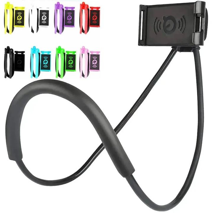 Lazy Hanging Neck Phone Stand Holder Rotatable Mobile Phone