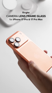 [Combo 2] Dán camera iPhone 17 Pro Max / 17 Pro / 17 / Air RINGKE Lens Frame Glass