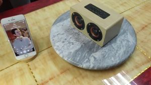 TOPROAD Wooden Bluetooth Speaker Portable Stereo HiFi Speakers TF Play Hand Free Call AUX Input Super Bass Loudspeaker Dual Subwoofer