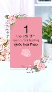 Sữa tắm dưỡng trắng cánh hoa hồng Damask Weilaiya Shower Gel làm sạch và sáng da toàn thân 450ml