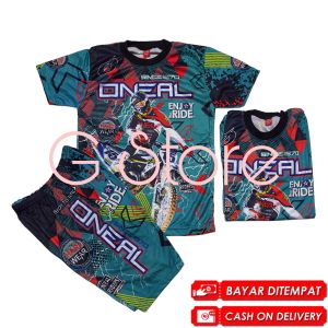 SETELAN ANAK BAJU MOTORCROSS / SETELAN JERSEY LENGAN PENDEK ANAK SEPEDA GUNUNG TERBARU / SETELAN BAJU BALAP ANAK / JERSEY BAJU BALAP LENGAN PENDEK ANAK