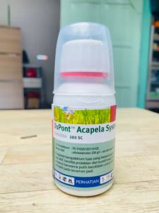 Fungisida buat padi Dupont ACAPELA SYSTEM 280SC kemasan 100ml MANTAB Pengendali Hama Untuk Pertanian Spray Pengendalian Jamur Padi - Lazada