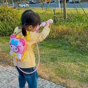 Belfoyer ปืนฉีดน้ำเด็กน่ารักสำหรับเด็กWater-Sprinkling Festivalเกมปืนฉีดน้ำสำหรับเด็กหญิงการพิมพ์ลายการ์ตูนต่างๆกระเป๋าเป้สะพายหลังสงกรานต์