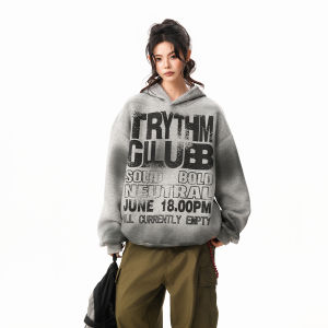 BWKA | American Street Letter Tie-Dye Hoodie Sweatshirt