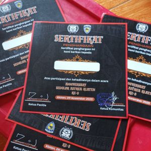 Piagam acara Sedulur astrea Klaten 2025