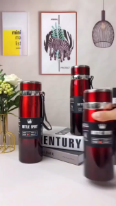 1000ML กระติกเก็บน้ำร้อน กระติกเก็บเย็น กระติกเก็บเย็น 316 ความจุขนาดใหญ่ กระติกน้ําร้อน 12 ชั่วโมง ขวดความร้อนห้องเย็นสแตนเลส ขวดน้ําสูญญากาศ Stainless Water Bottle