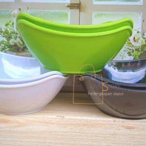 PROMO 12 PCS / 1 LUSIN MANGKUK KOTAK MELAMIN SERBAGUNA DIAMETER 7INC TEBAL DAN TAHAN BANTING