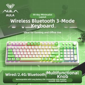 AULA | Gaming Dedicated Bluetooth 3-Mode Wireless Keyboard