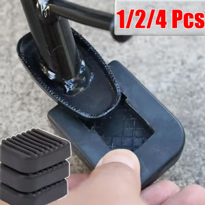 1/2/4pcs Motorcycle Corner Brace Kickstand Pad Support Enlarged Base Motorcycle Rubber Pads Corner Frame Modification Accessory