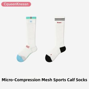 Breathable Compression Calf Socks for Cycling Yoga Running