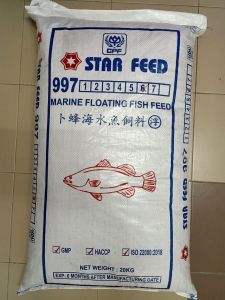 PALET / MAKANAN IKAN LAUT(40% PROTEIN) REPACK STARFEED 9976