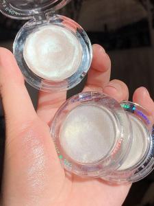 Bueqcy Star Shine Water Light Bột phát sáng cao Bánh: Triin Contour Làm sáng tông màu da Sửa chữa hiệu ứng âm thanh nổi tự nhiên 45g