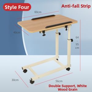 MOLORE | Foldable Rolling Height-Adjustable Side Table