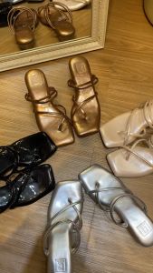 Quince Hebby Sandal Wanita Heels Hak Tahu 3 Cm