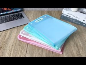 A4 File Document Storage Bag Organizer Portable Organ Bag 13 Pockets Expanding with Labels PP Colored Large Multi-layer