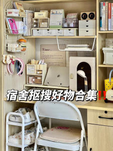 Student Dormitory Desktop Modified Storage Rack Bed Wardrobe Storage Hanging Basket Trolley Shoe Storage Fantastic