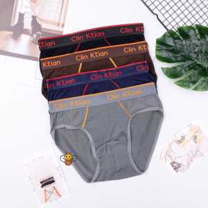 3Pcs Celana Dalam Pria Dewasa Boxer Tebal