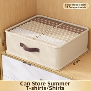 LIKE | Double Layer Closet Organizer Clothing Storage Box