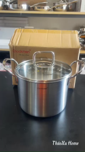 Nồi Canh Inox 18/10 Sâu Lòng Chockmen C266 Size 18cm Nồi Canh Thành Cao Dùng Được Trên Mọi Loại Bếp