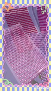 สติ๊กเกอร์คริสตัลวิ๊งๆ หลากสี