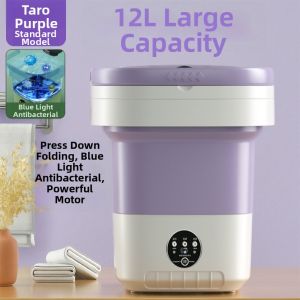 ROMADA | Compact Foldable Laundry Washing Machine 11L