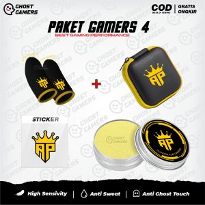 [ AP KING ANDRA ] Sarung Jempol Ap King Andra ST Anti Keringat Responsive Buat Game ff pubg mobile Legends Finger Touch Premium
