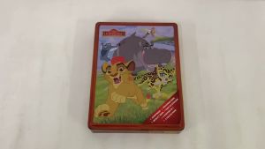 DISNEY LION GUARD HAPPY TIN (Gift Set) Activity Stickers Storybook