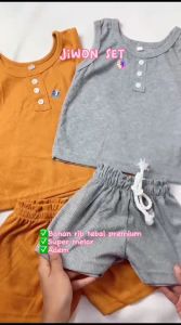 Two Mix - Setelan Singlet Baju Bayi dan Anak Lucu 1 2 3 4 Tahun bb05