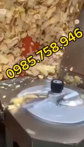 máy thái lát xả ớt giềng khoai tây chuyên dụng từ 1mm - 20mm