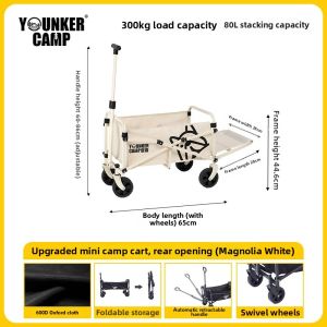 jeagutt | Outdoor Foldable Handcart for Camping