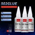 LOOLIFL 502 Mega-Klebstoff 20ml, 3-Sekunden-Schnell-Trocknungsklebstoff, Starke Klebstoffe, Kunststoff, Holzmöbel, Metall, Accessoires Acryl-Werbespray, Home Repair Klebstoff. 
