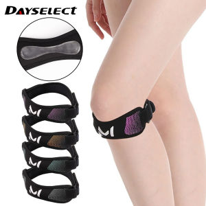 1 ชิ้นเข่ารั้ง Patellar เข็มขัดดําน้ําวัสดุซิลิโคน Pad Shock Absorption Meniscus Anti - tendon Sheath ป้องกัน Sprain