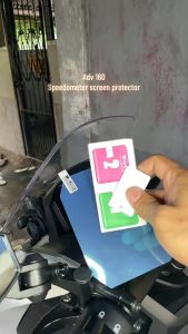 【24H SHIP】For Honda Adv160 HONDA CLICK 125/150/160 Motorcycle Protector Screen Film Accessories WITH WIPES