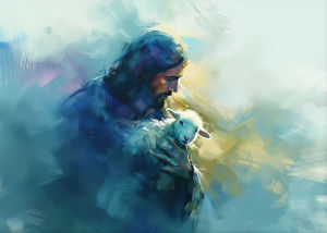 Jigsaw Puzzle 1000pcs Jesus Leaves The 99 To Find Lost Sheep Bible Scene For Adults Stress Relief Home Decor Present