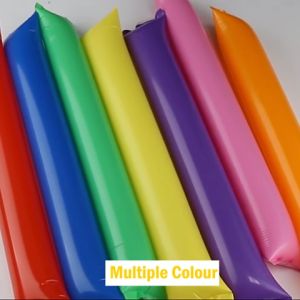 Happy Time 2pcs Cheering Sticks Balloon Clapper Sporting Events Party Celebrations Birthday Party Set Decoration Party Needs