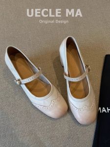 MASHUJIA | Vintage French Mary Jane High Heels 2026 Style