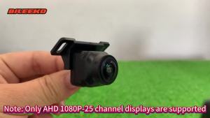170° Fisheye AI Smart Backup Camera with Golden Lens - AHD 1080P Night VisionBlind Spot &Obstacle DetectionSound Warning Alarm
